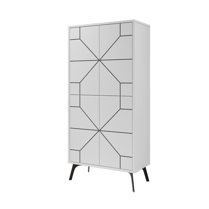 Hanah Home Armario multiusos Dune - Blanco Hanah Home Armario multiusos Dune - Blanco